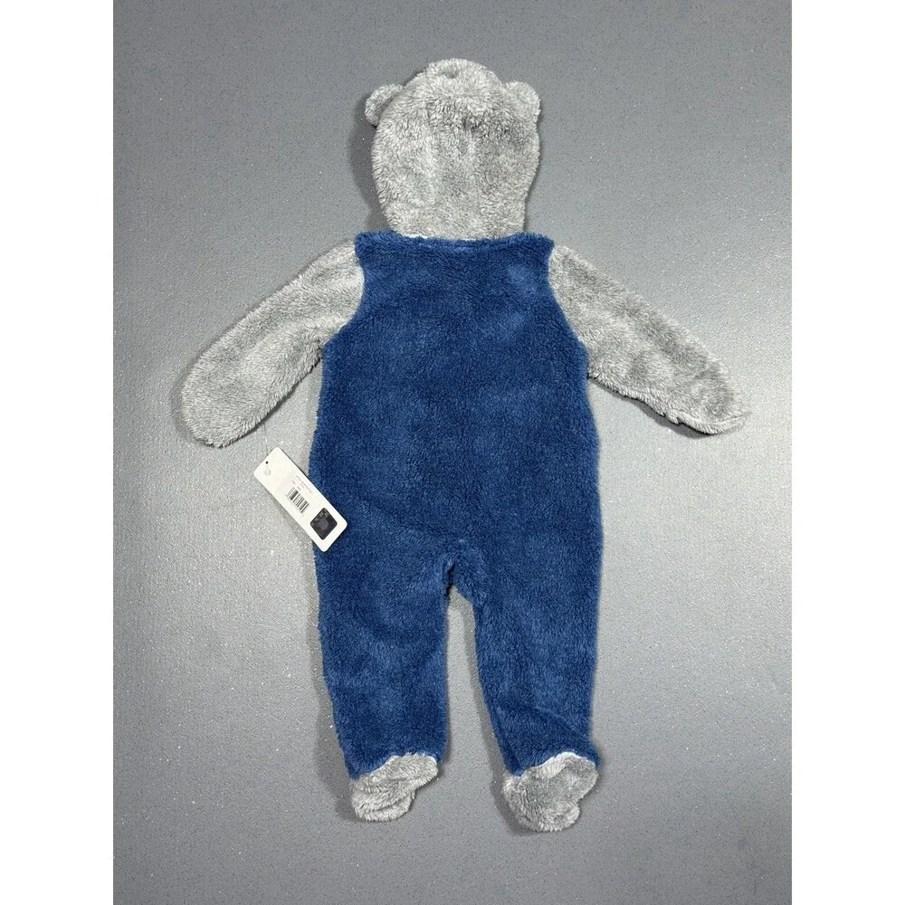 Indianapolis Colts Baby Boys Girls Fleece Footed Pajama Sleeper 6-9 M Sherpa NWT